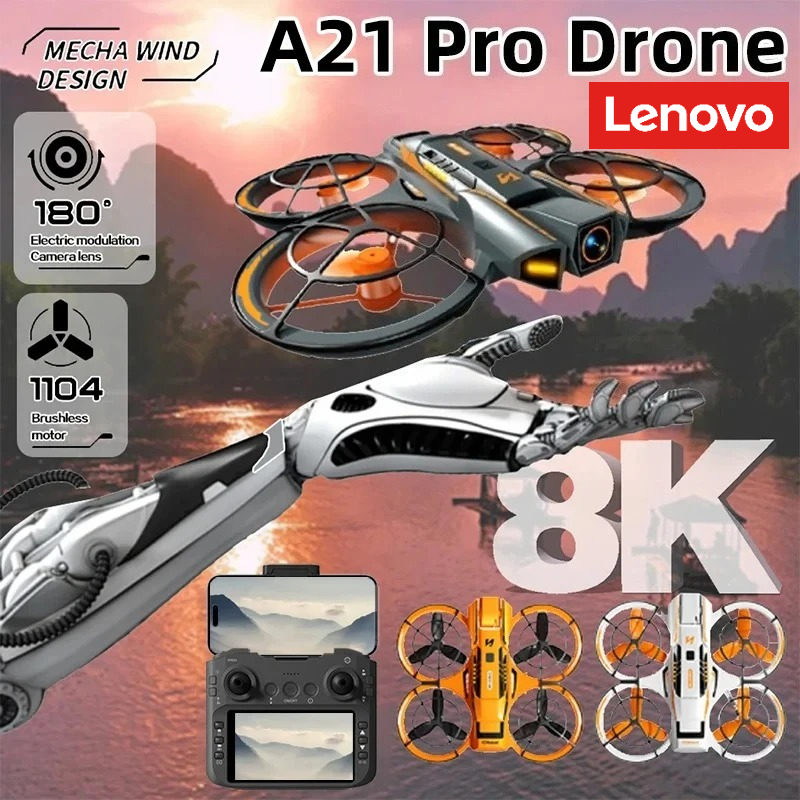 Drone Surveying - เลอโนโว A21 โปรโดรน 4K มืออาชีพ FPV