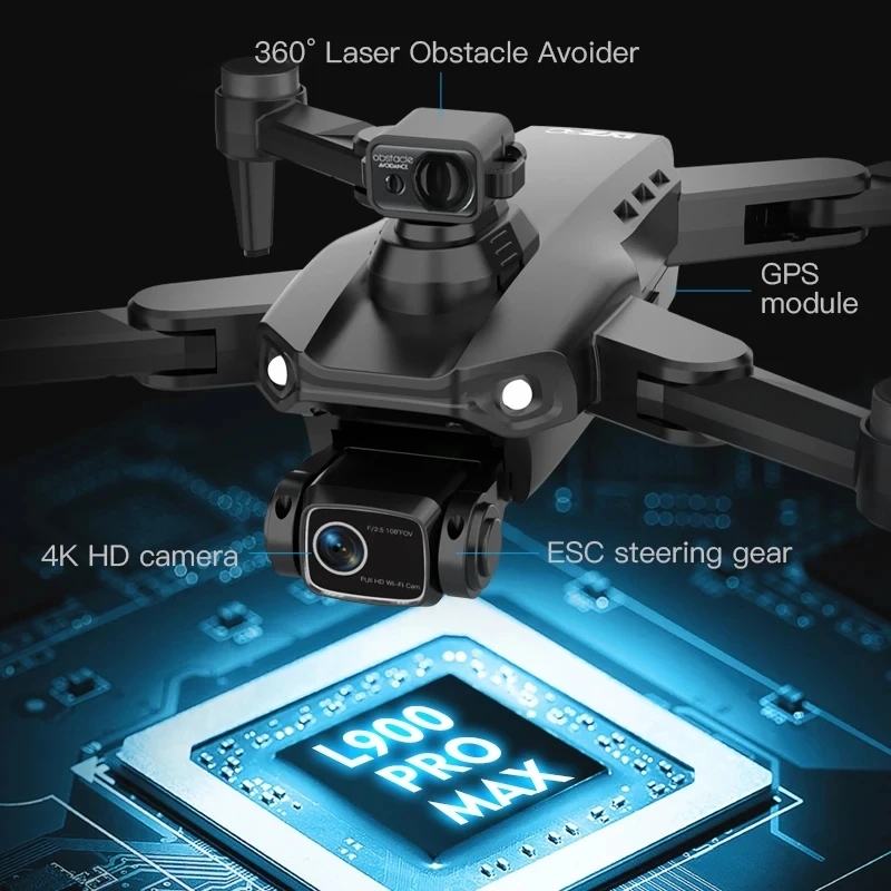 L900 Pro MAX GPS โดรน 4K Profe - Drone Surveying บทวิจารณ์และราคา