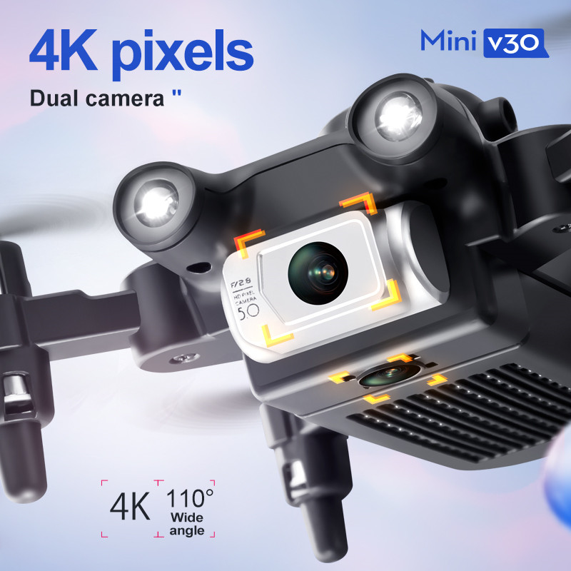 Mini V30 WiFi FPV Drone 4K HD  - Drone Lidar บทวิจารณ์และราคา