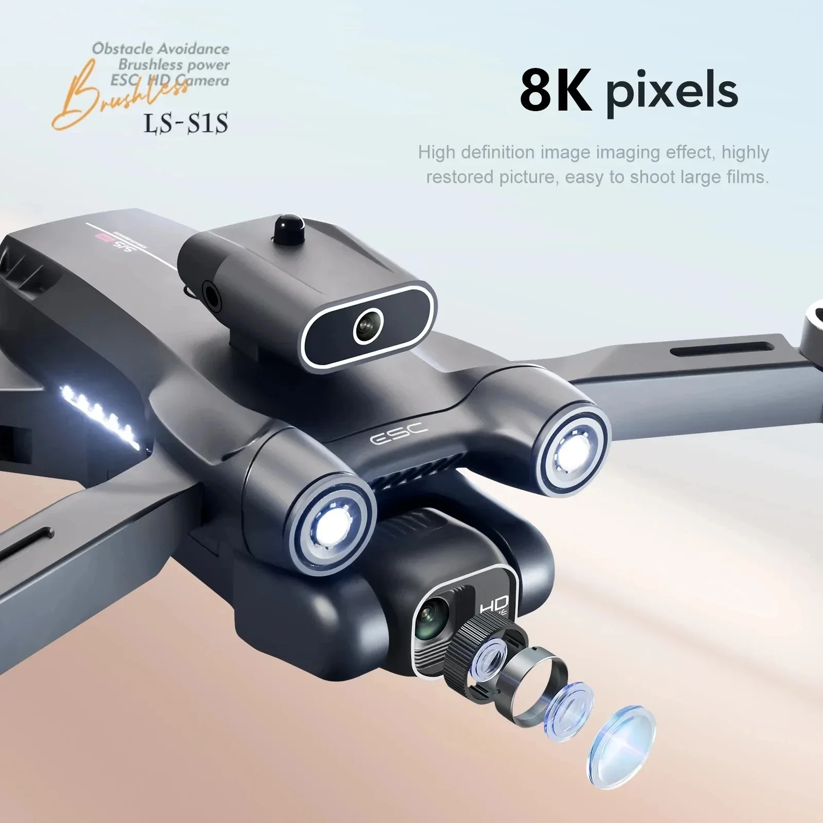 โดรนติด GPS 5G S1S ใหม่กล้องโด - Drone Surveying บทวิจารณ์และราคา