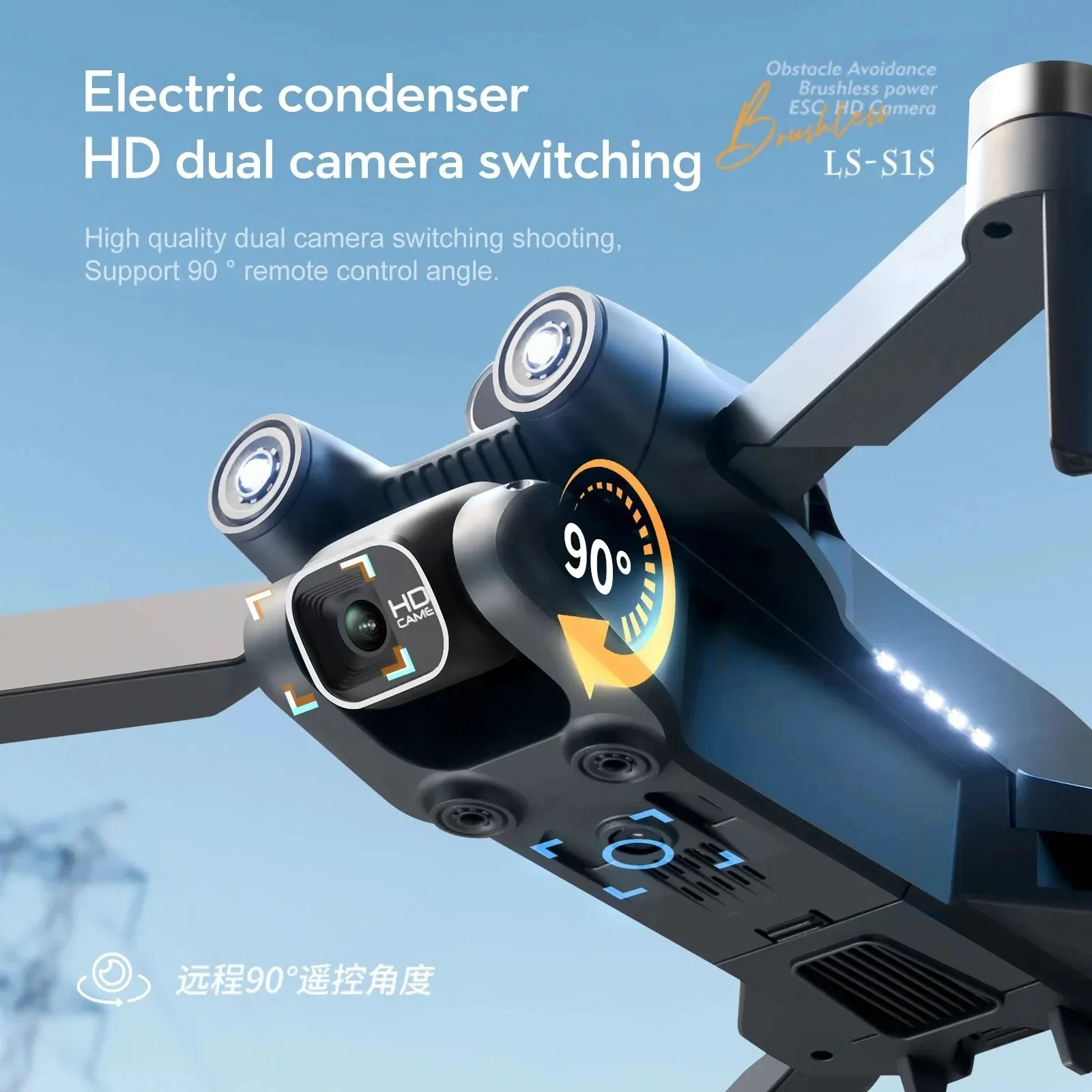 โดรนติด GPS 5G S1S ใหม่กล้องโด - Drone Surveying บทวิจารณ์และราคา