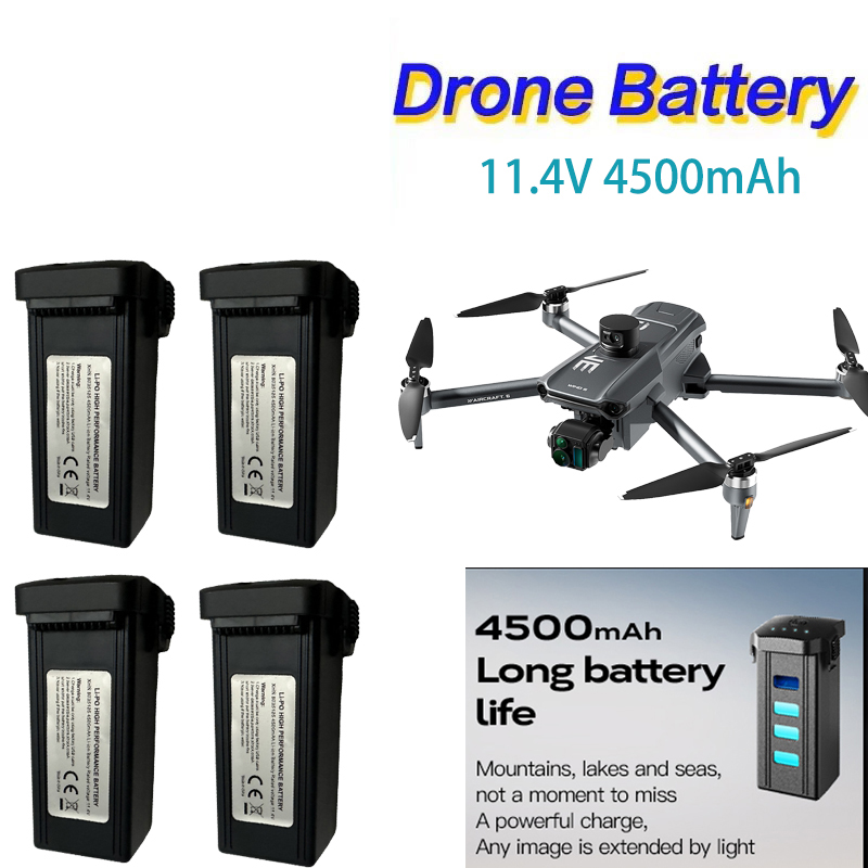 11.4V 4500mAh แบตเตอรี่ Lipo อ - Drone Mapping บทวิจารณ์และราคา