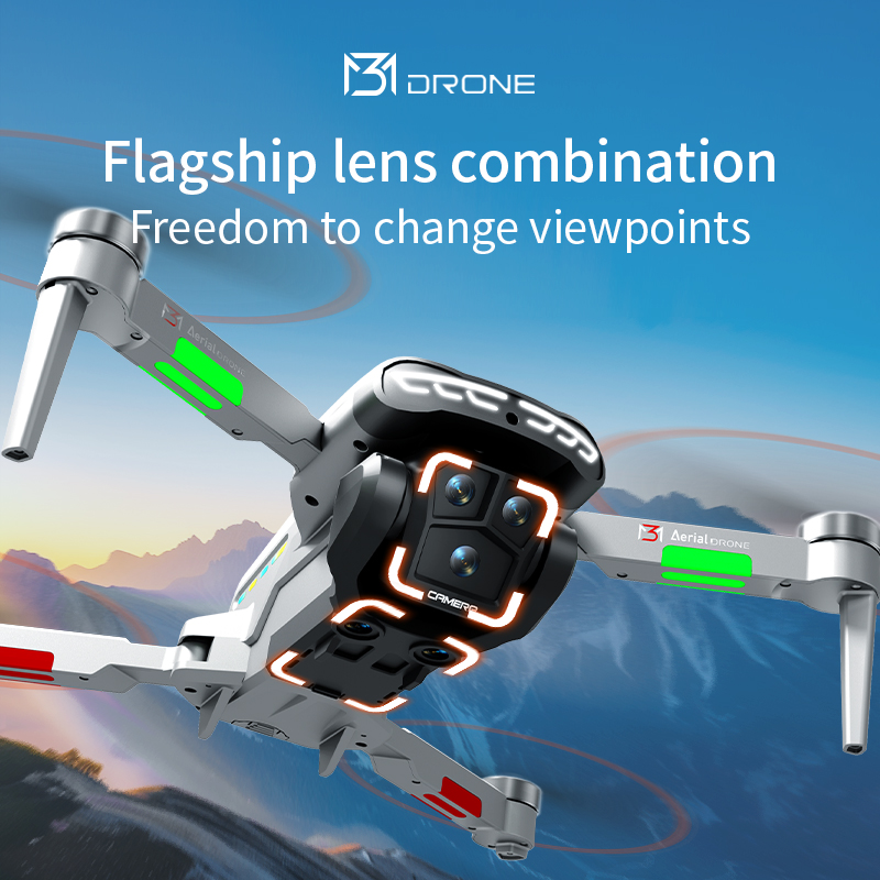 M3 Professional Drone 4K HDถ่า - Drone Aerial Photography บทวิจารณ์และราคา