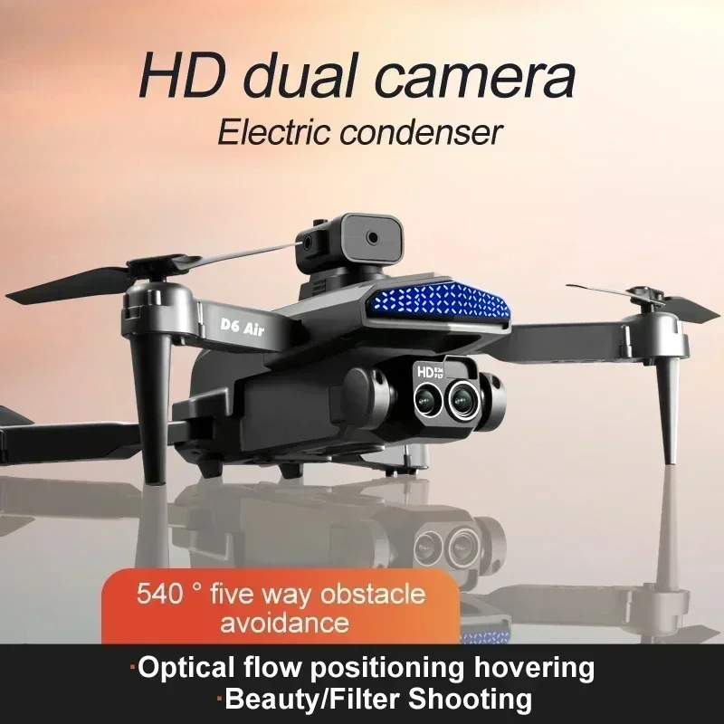 มินิโดรน D6 8k กล้อง HD ระดับม - Drone Video Production บทวิจารณ์และราคา
