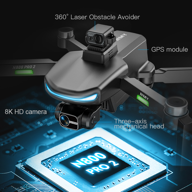 โดรน N800 PRO 2 GPS ระดับมืออา - Drone Surveying บทวิจารณ์และราคา