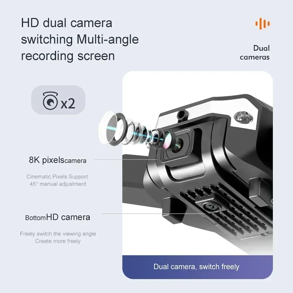 โดรน G6 Pro 8K กล้องคู่, 5G GP - Drone Cinematic บทวิจารณ์และราคา