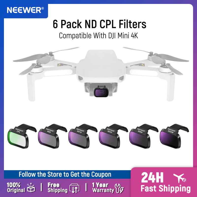 NEEWER 6 Pack ND ตัวกรอง CPL ส - Drone Ndvi บทวิจารณ์และราคา