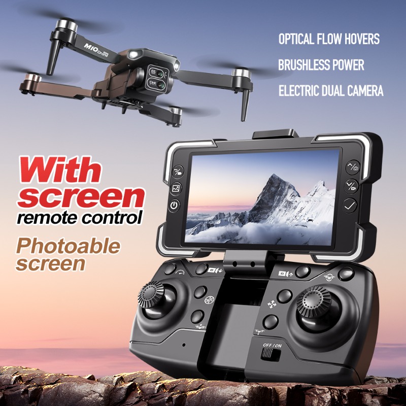 โดรนกล้อง M10 พร้อมรีโมทคอนโทร - Drone Lidar บทวิจารณ์และราคา