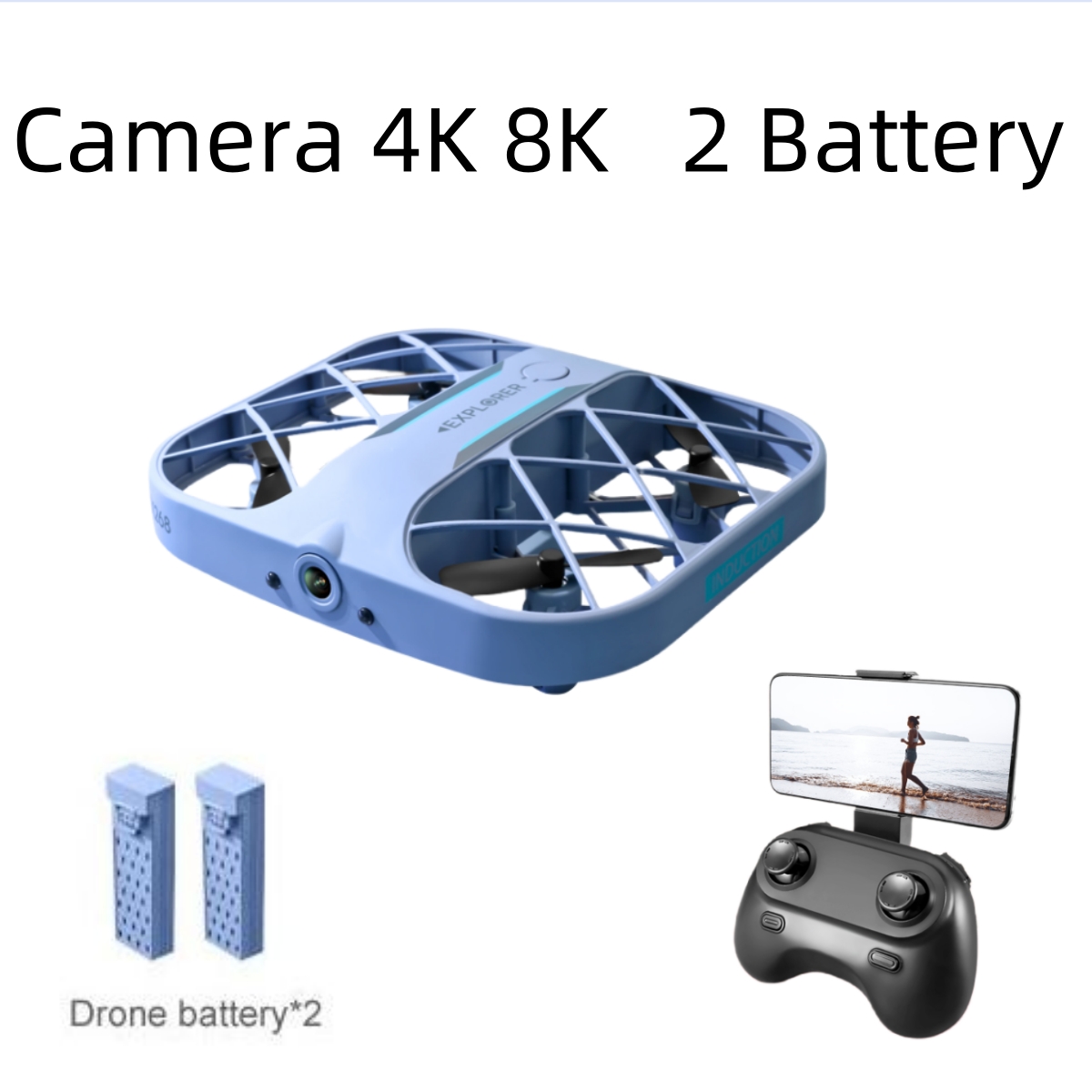 โดรน JJRC H107 FPV RC พร้อมแบต - Drone Lidar บทวิจารณ์และราคา