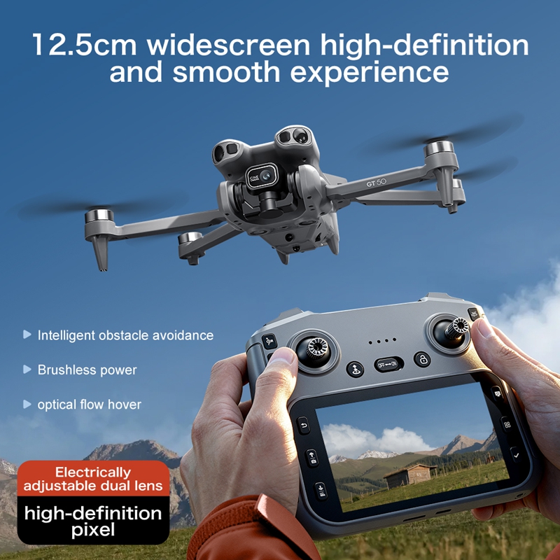 โดรนจิ๋ว GT50 กล้องคู่ 8K โดรน - Drone Surveying บทวิจารณ์และราคา